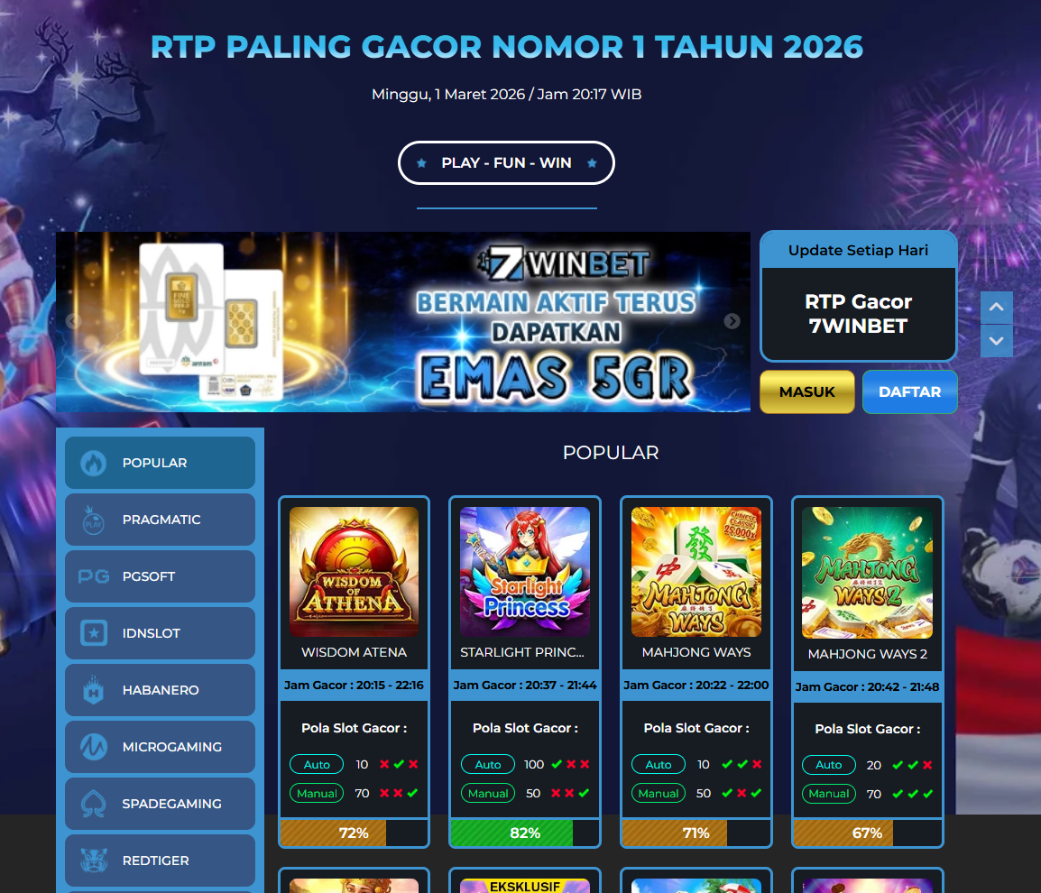 RTP Live Slot gacor